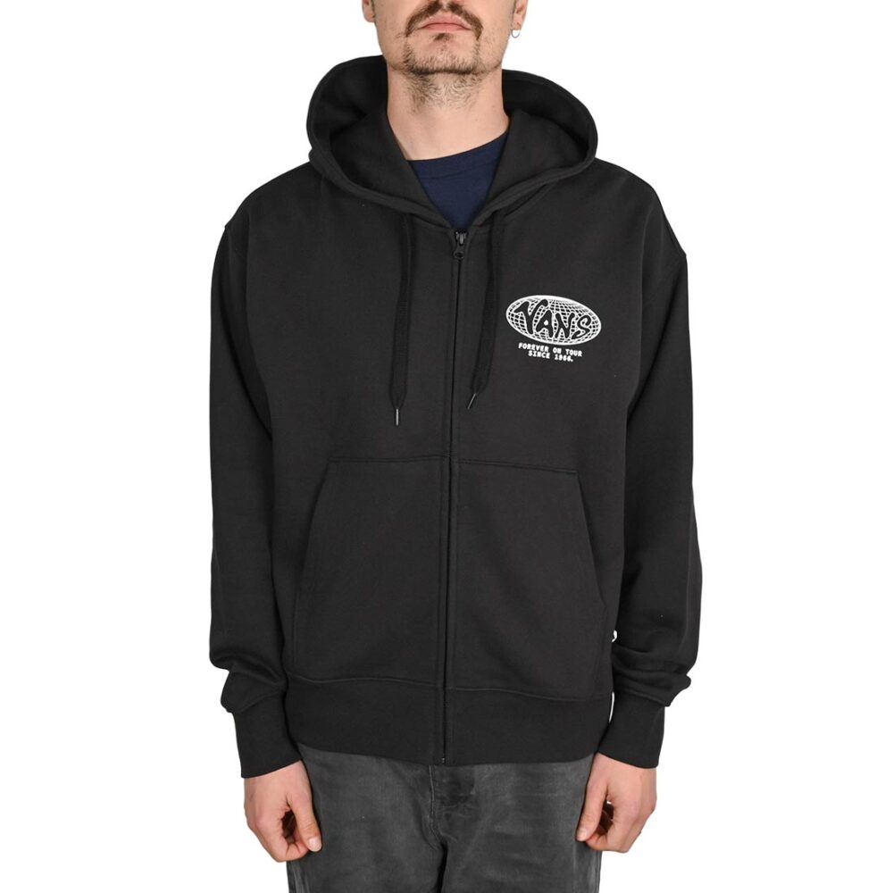 Vans World Tour Zip Hoodie - Black