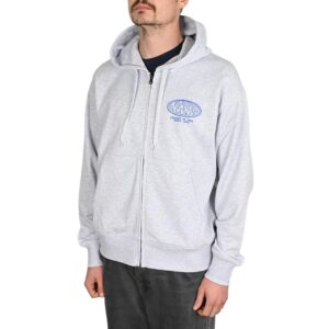 Vans World Tour Zip Hoodie - Light Grey Heather