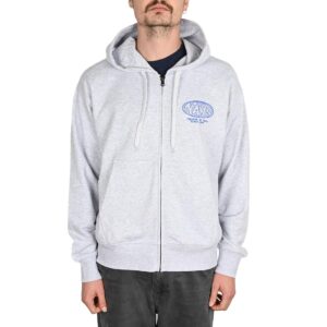 Vans World Tour Zip Hoodie - Light Grey Heather
