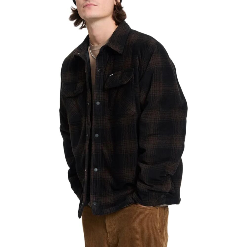 Volcom Bowered II Fleece L/S Overshirt - Marine