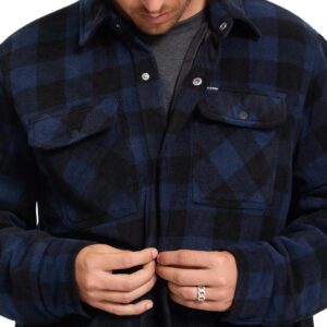 Volcom Bowered II Fleece L/S Overshirt - Marine