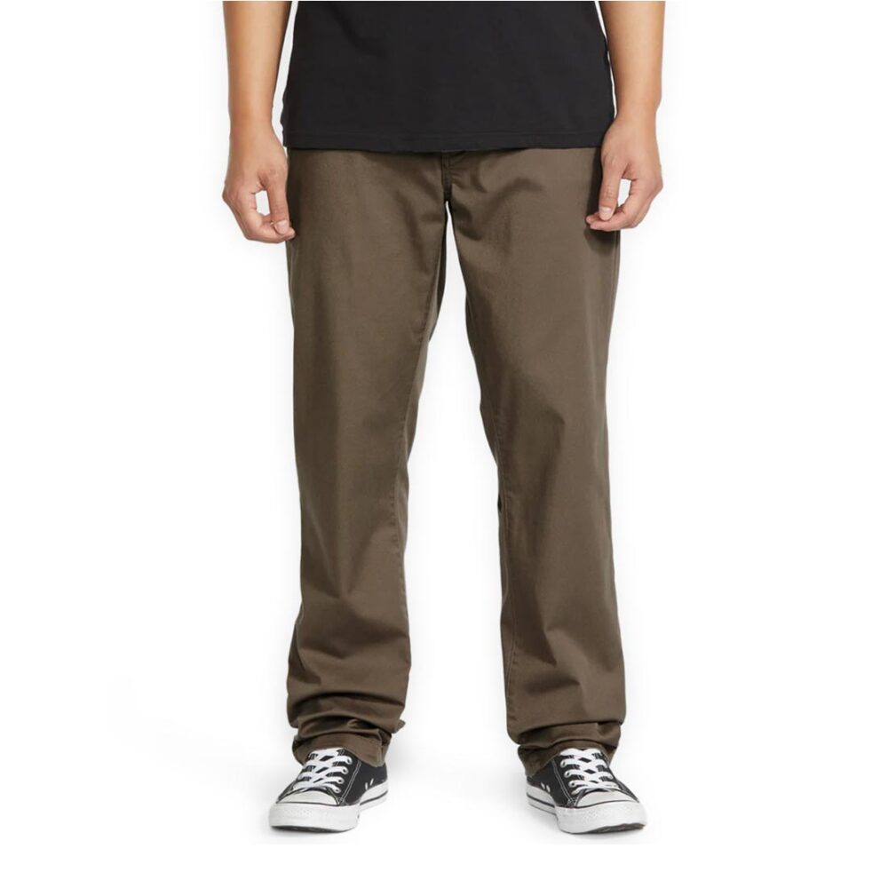 Volcom Frickin Modern Stretch Pants - Mushroom