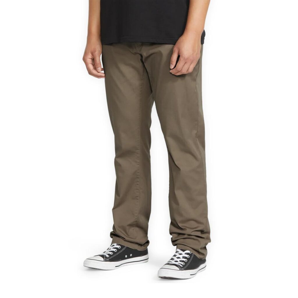 Volcom Frickin Modern Stretch Pants - Mushroom