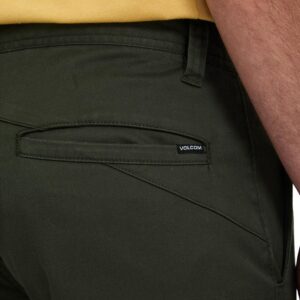 Volcom Frickin Modern Stretch Pants - Rinsed Black