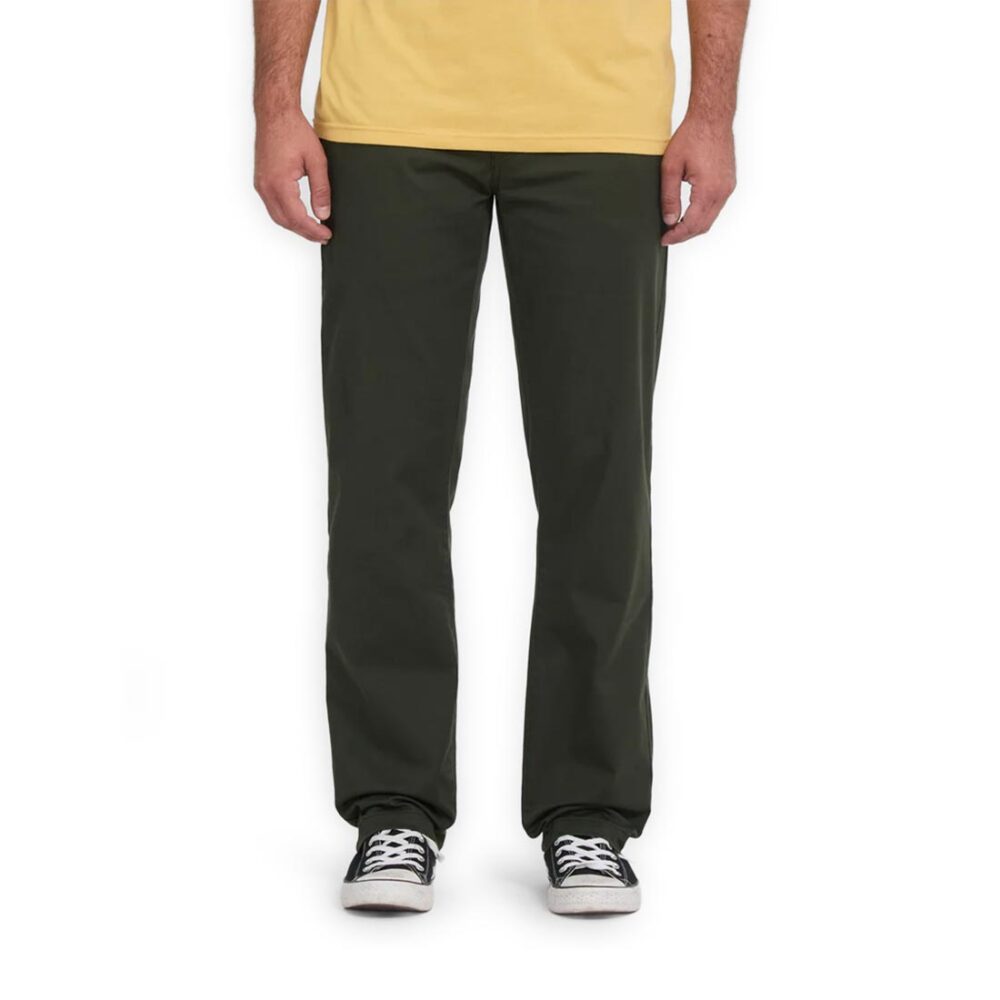 Volcom Frickin Modern Stretch Pants - Rinsed Black