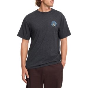Volcom Ringstone Short-Sleeved T-Shirt - Heather Black