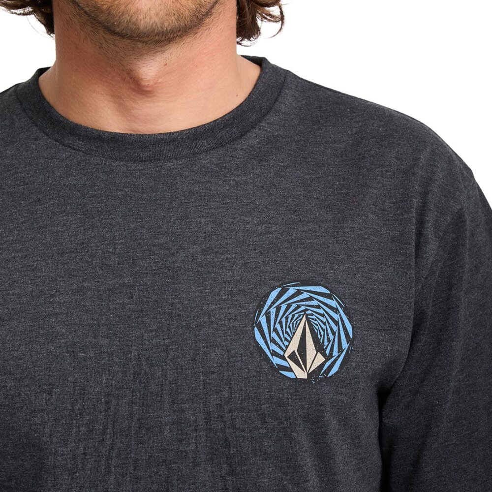 Volcom Ringstone Short-Sleeved T-Shirt - Heather Black