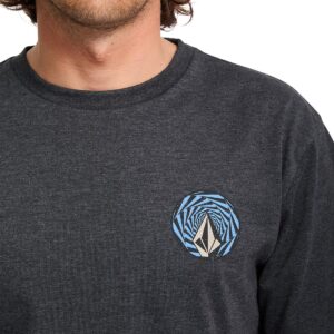 Volcom Ringstone Short-Sleeved T-Shirt - Heather Black