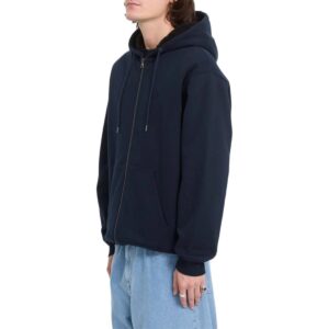 Volcom Single Stone Lined Zip Hoodie - Marine