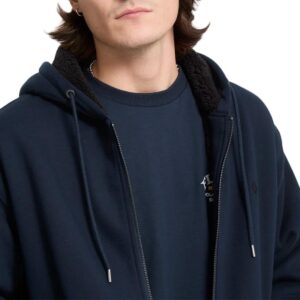 Volcom Single Stone Lined Zip Hoodie - Marine