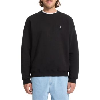 Volcom Single Stone Pullover Crew Sweater - Black (Copy)