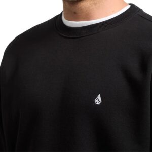 Volcom Single Stone Pullover Crew Sweater - Storm Blue