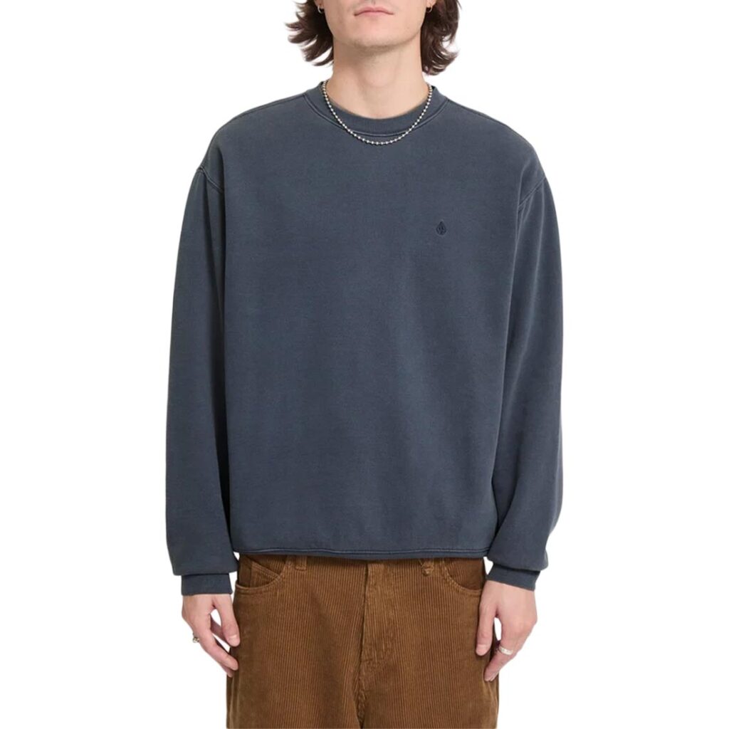 Volcom Single Stone Pullover Crew Sweater - Storm Blue (Copy)