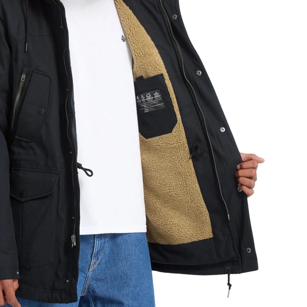 Volcom Starget 5K Parka Jacket - Black (AW26)