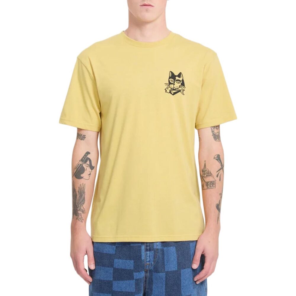 Volcom Ringstone Short-Sleeved T-Shirt - Heather Black