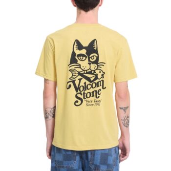 Volcom Tasty Short-Sleeved T-Shirt - Mustard (Copy)