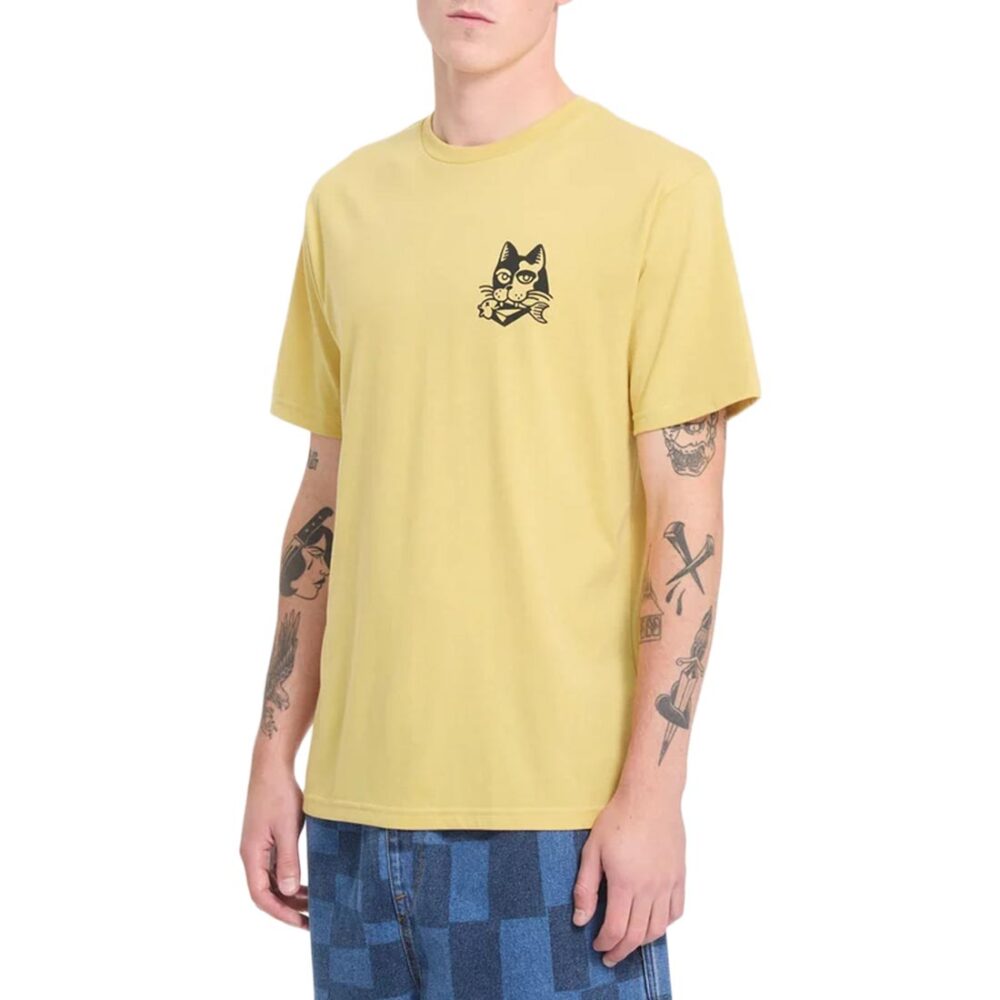 Volcom Ringstone Short-Sleeved T-Shirt - Heather Black