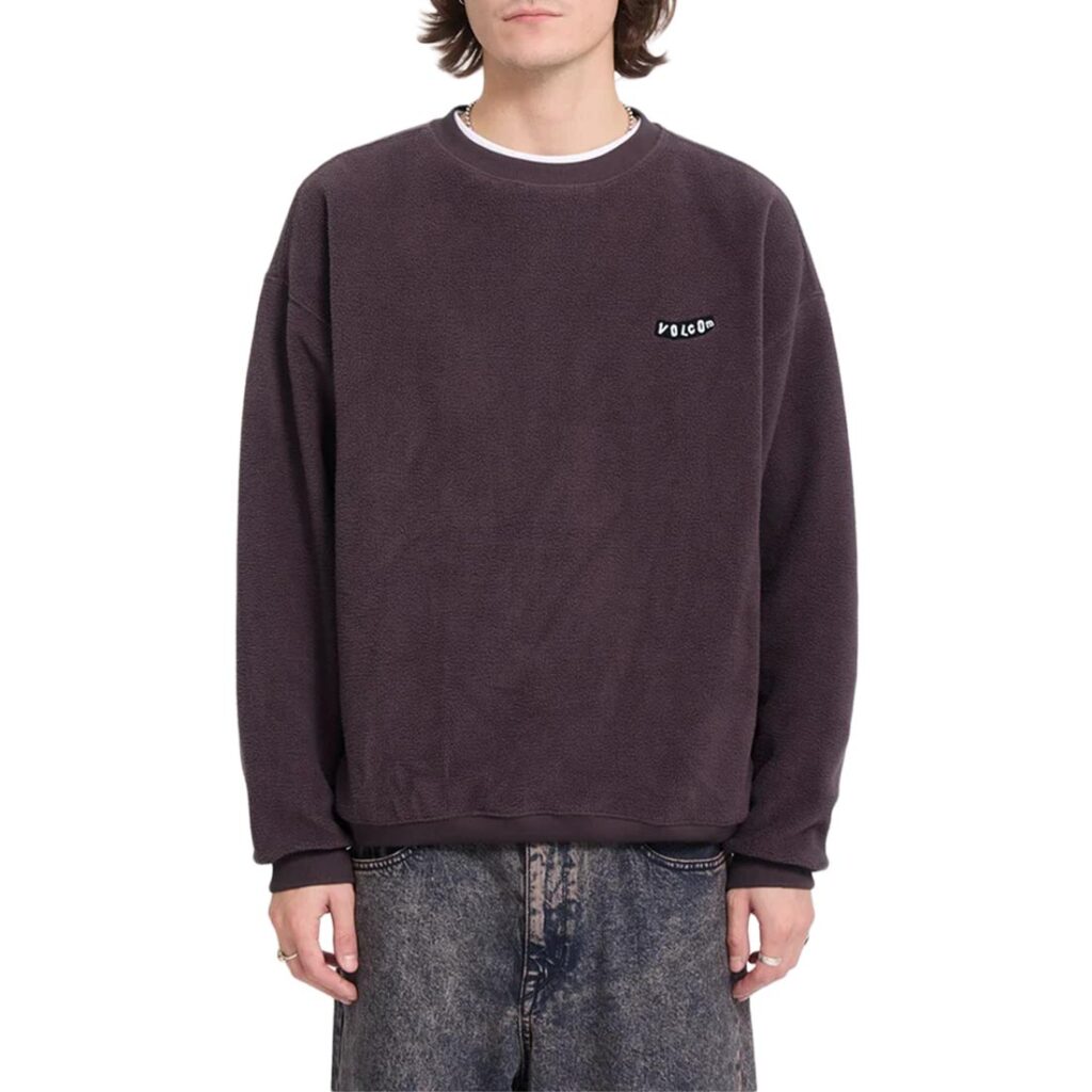 Volcom Too Kool Pullover Sweater - Raisin