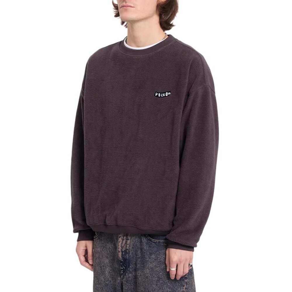 Volcom Too Kool Pullover Sweater - Raisin
