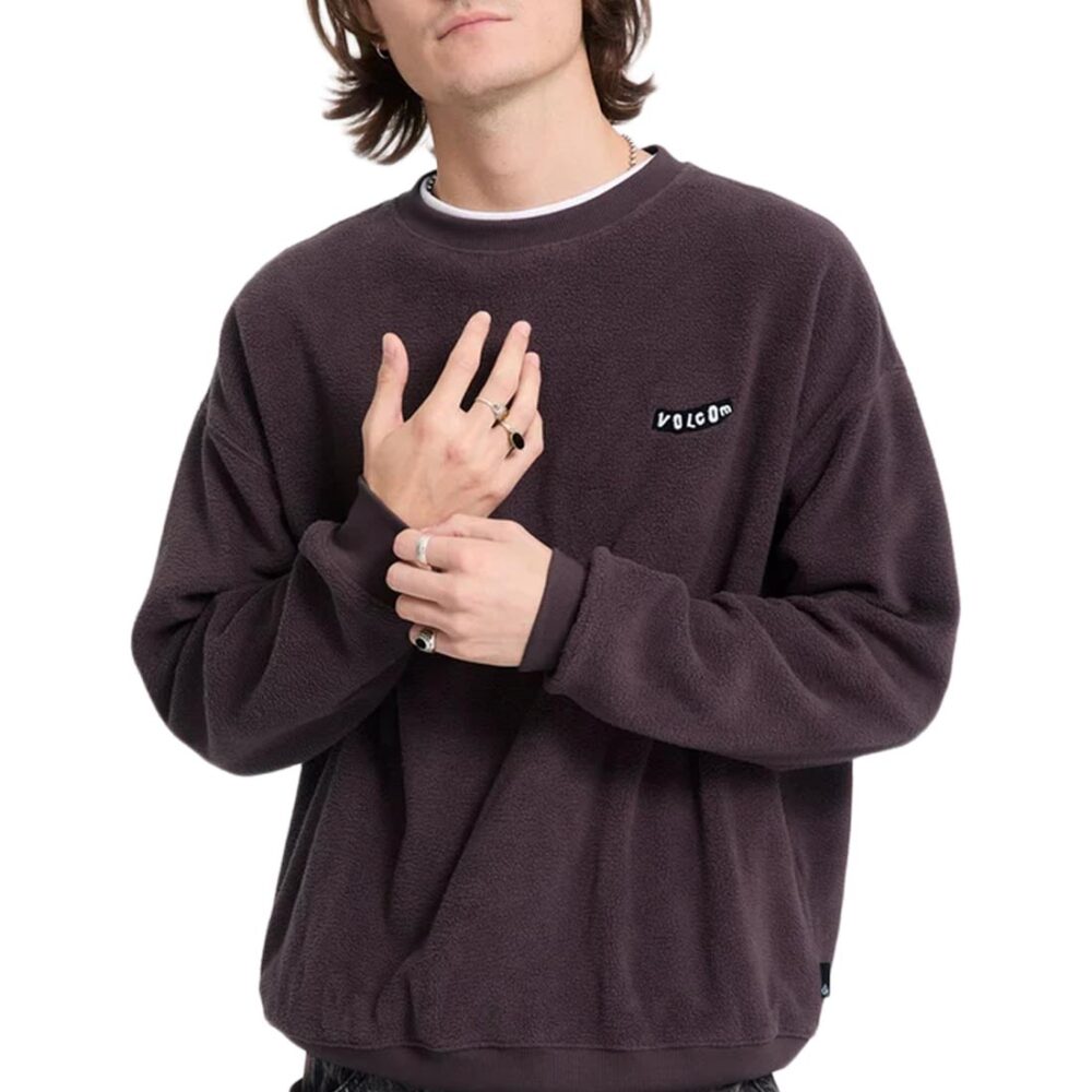 Volcom Too Kool Pullover Sweater - Raisin