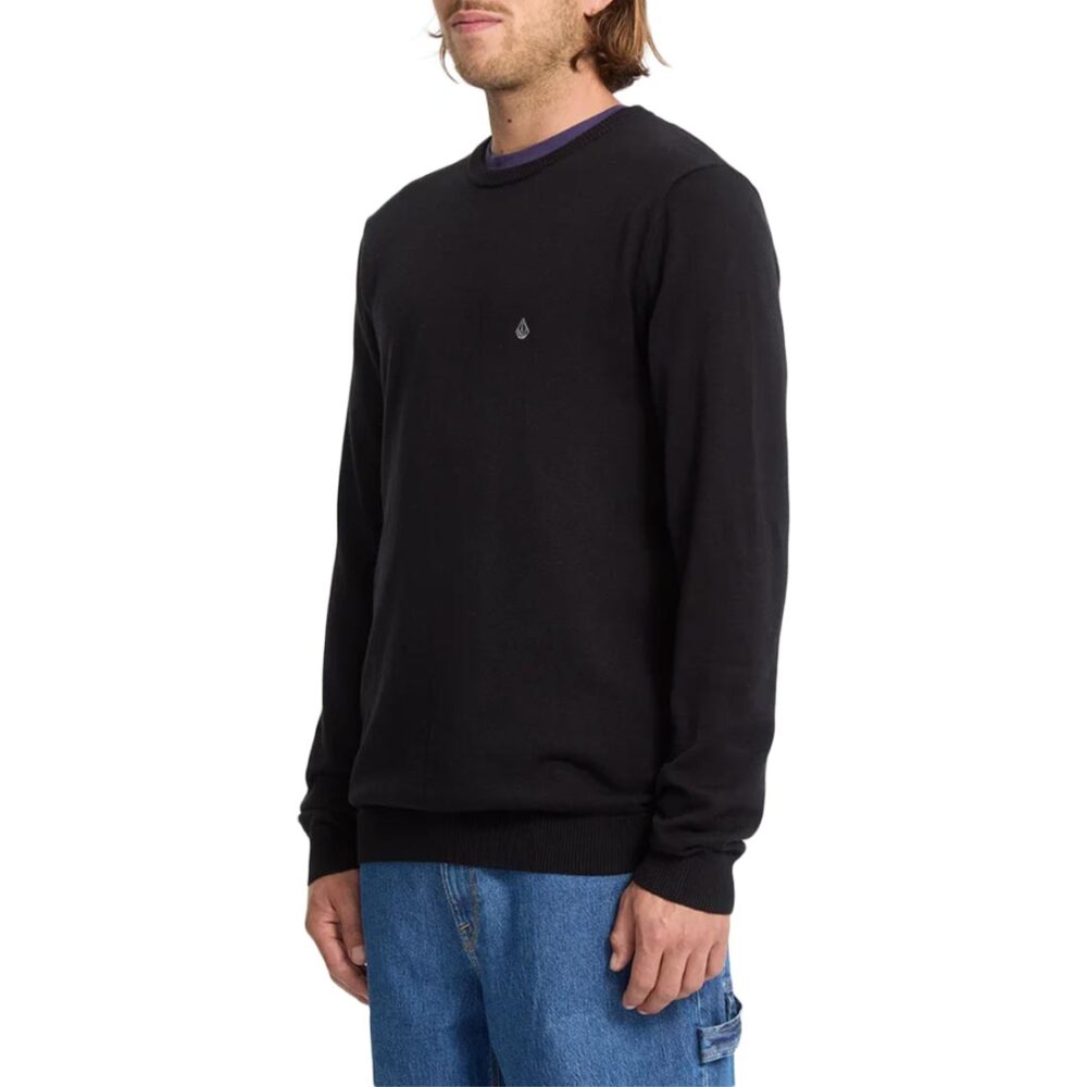 Volcom Uperstand Pullover Sweater - Black