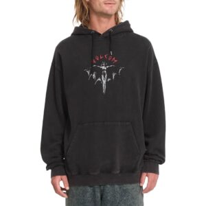 Volcom Wrong Angel Pullover Hoodie - Light Acid Black