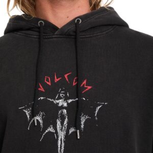 Volcom Wrong Angel Pullover Hoodie - Light Acid Black