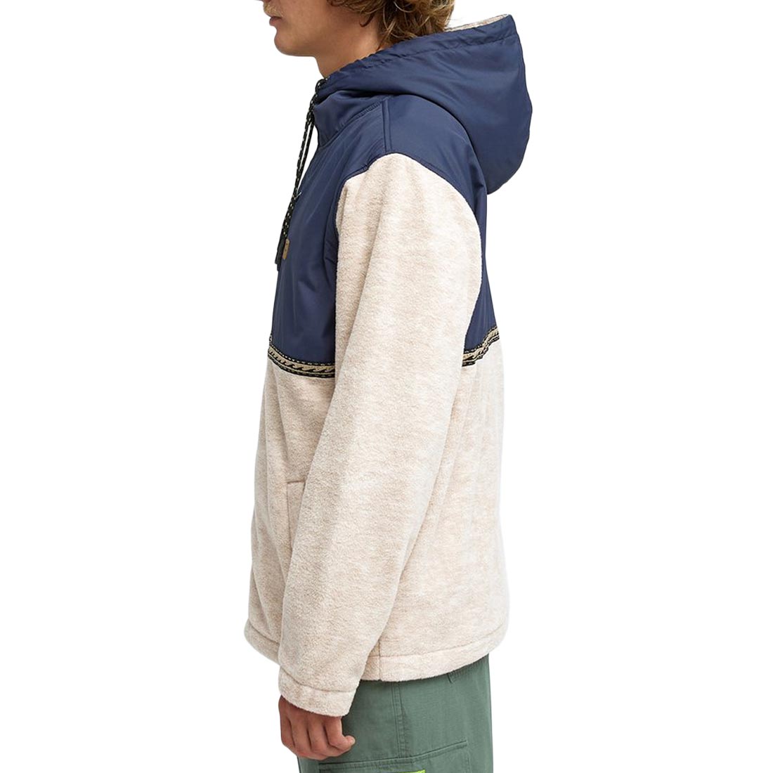 Billabong Boundary Lite Zip-Up Hooded Fleece - Blue Graphite