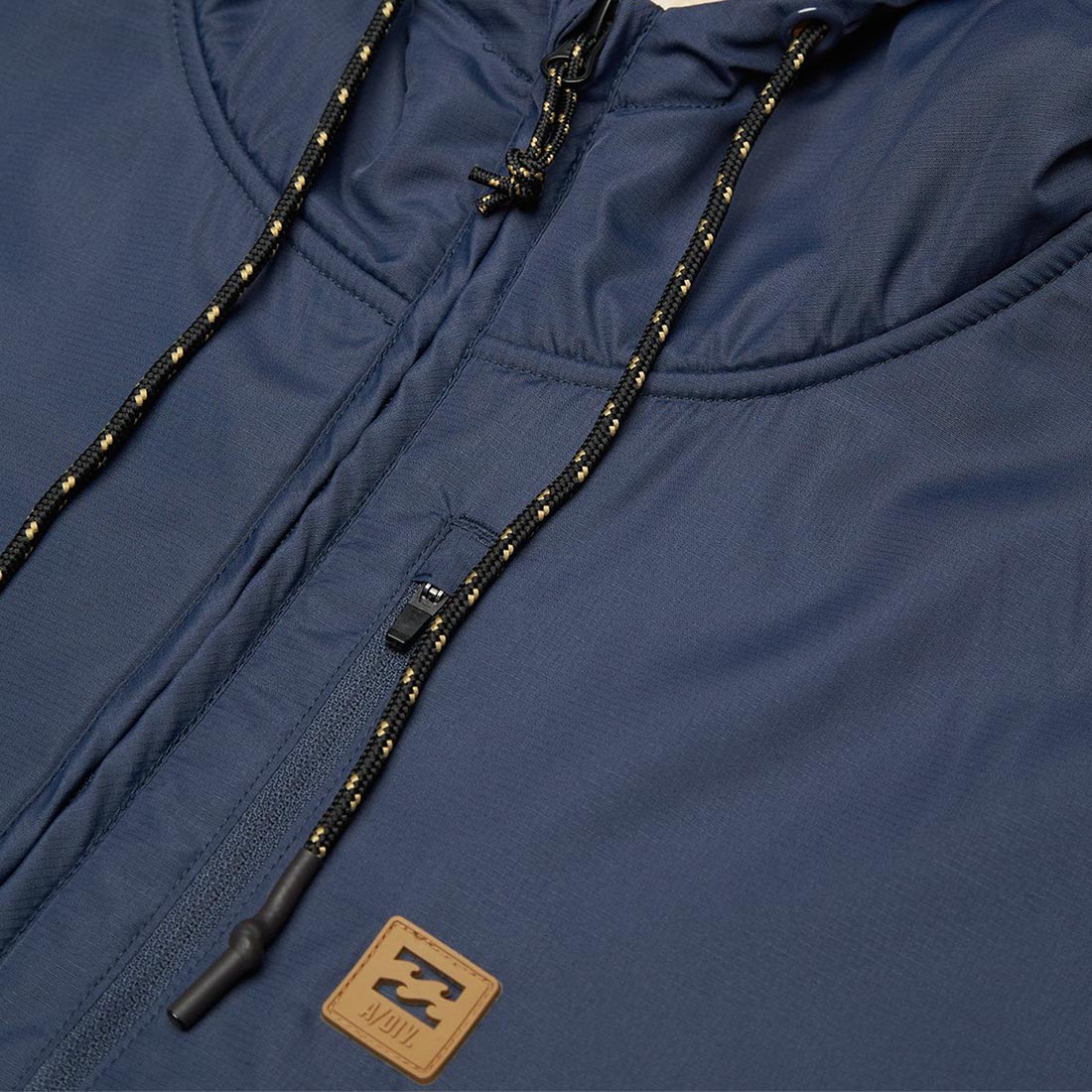 Billabong Boundary Lite Zip-Up Hooded Fleece - Blue Graphite