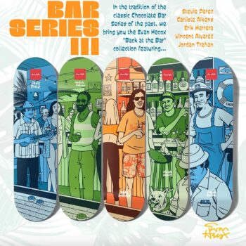 Chocolate Bar Series III Skateboard Deck - Full Set