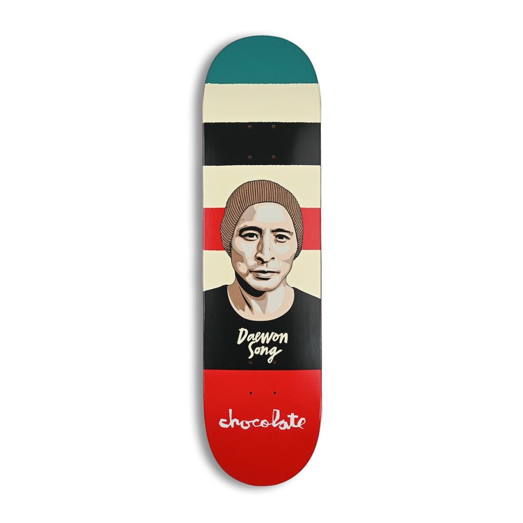 Chocolate Daewon Song Hecox Portrait Skateboard Deck