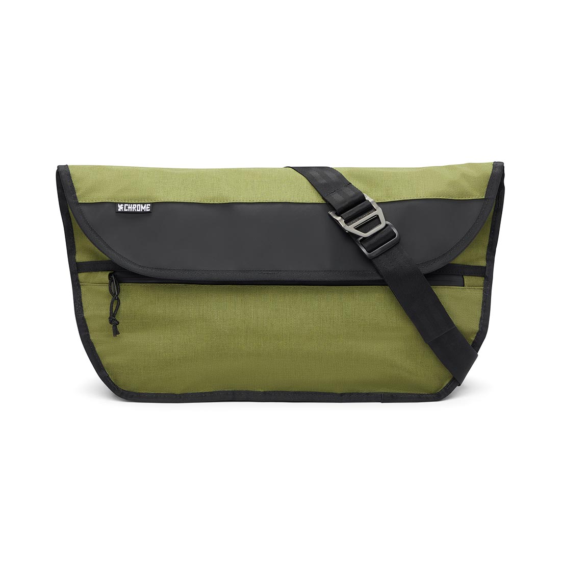 Chrome Simple 15L Messenger Bag - Olive Branch
