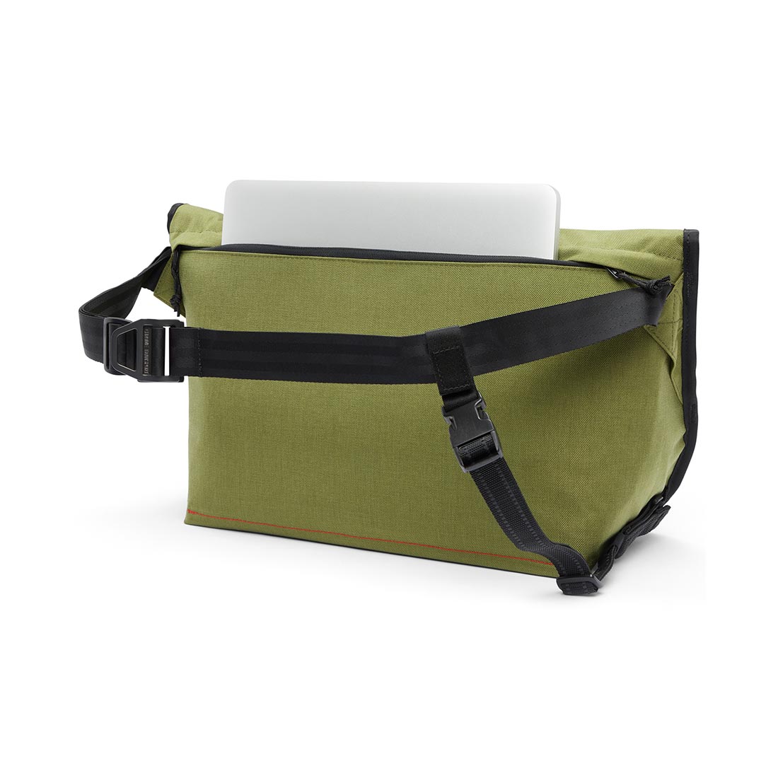 Chrome Simple 15L Messenger Bag - Olive Branch