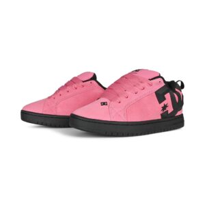 DC Court Graffik Skate Shoes - Black/Black/Bevelled