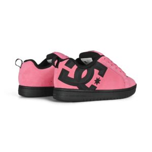 DC Court Graffik Skate Shoes - Black/Black/Bevelled
