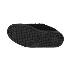 DC Court Graffik Skate Shoes - Black/Black/Bevelled