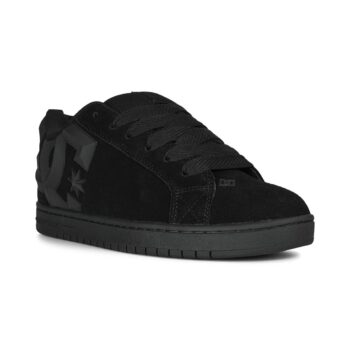 DC Court Graffik Skate Shoes - Black/Black/Bevelled (Copy)