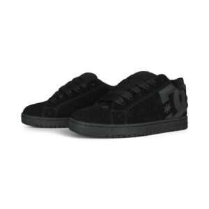 DC Court Graffik Skate Shoes - Black/Black/Bevelled