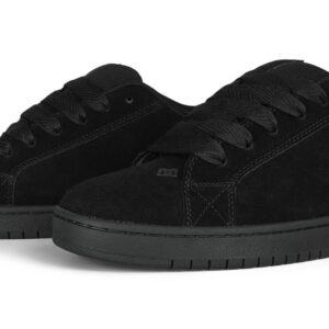 DC Court Graffik Skate Shoes - Black/Black/Bevelled