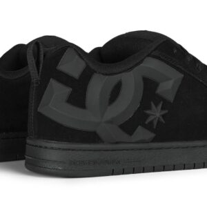 DC Court Graffik Skate Shoes - Black/Black/Bevelled