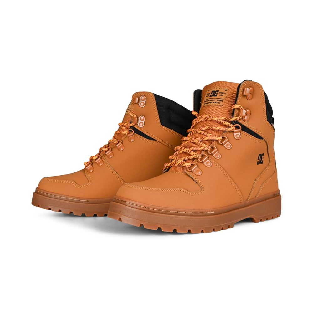 DC Peary TR Lace Up Winter Boot - Wheat/Black