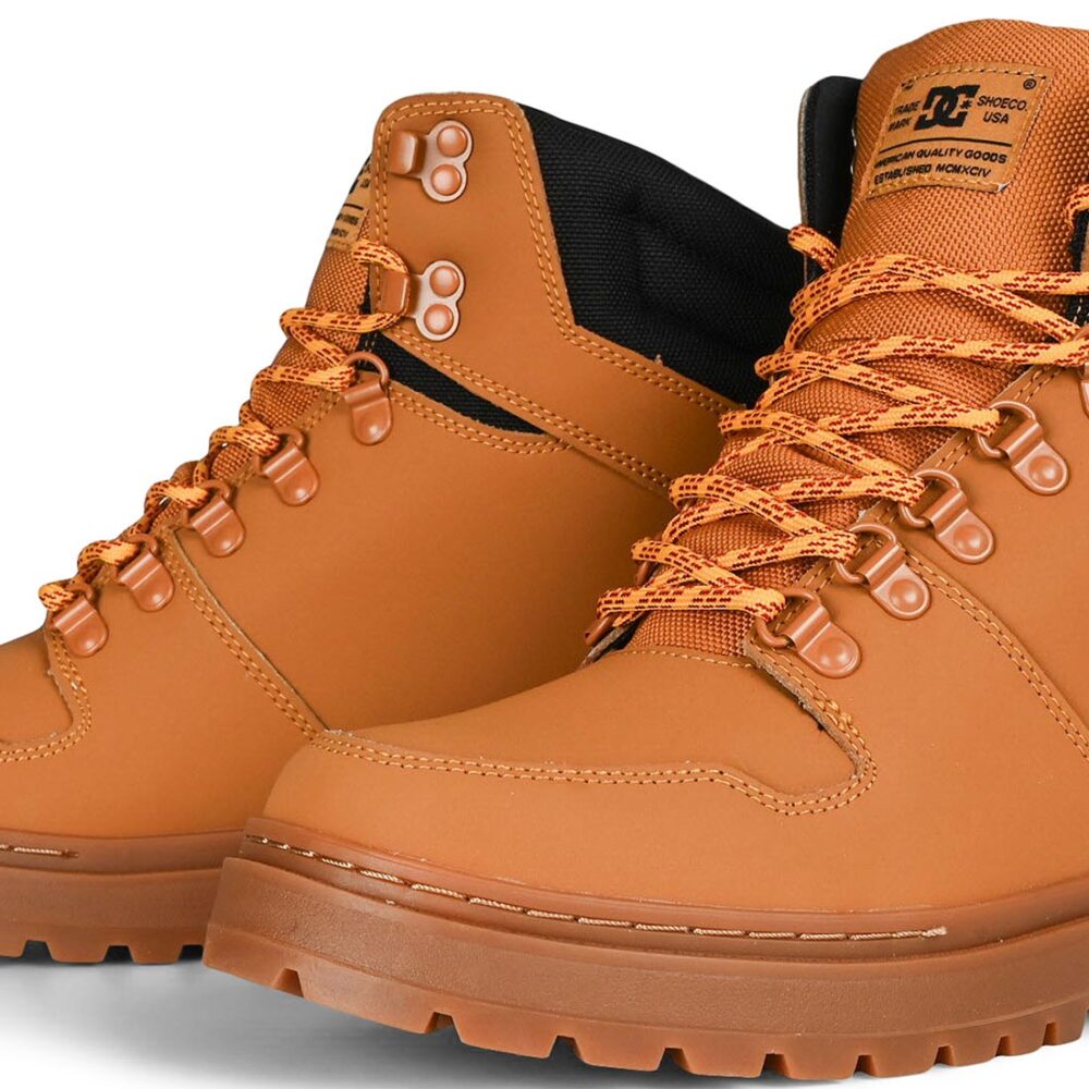 DC Peary TR Lace Up Winter Boot - Wheat/Black