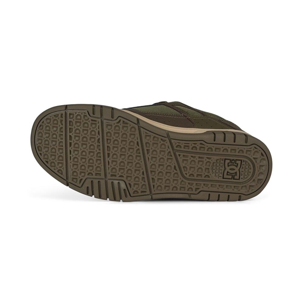 DC Stag WNT Skate Shoes - Dark Olive/Olive