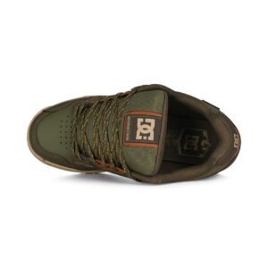 DC Stag WNT Skate Shoes - Dark Olive/Olive
