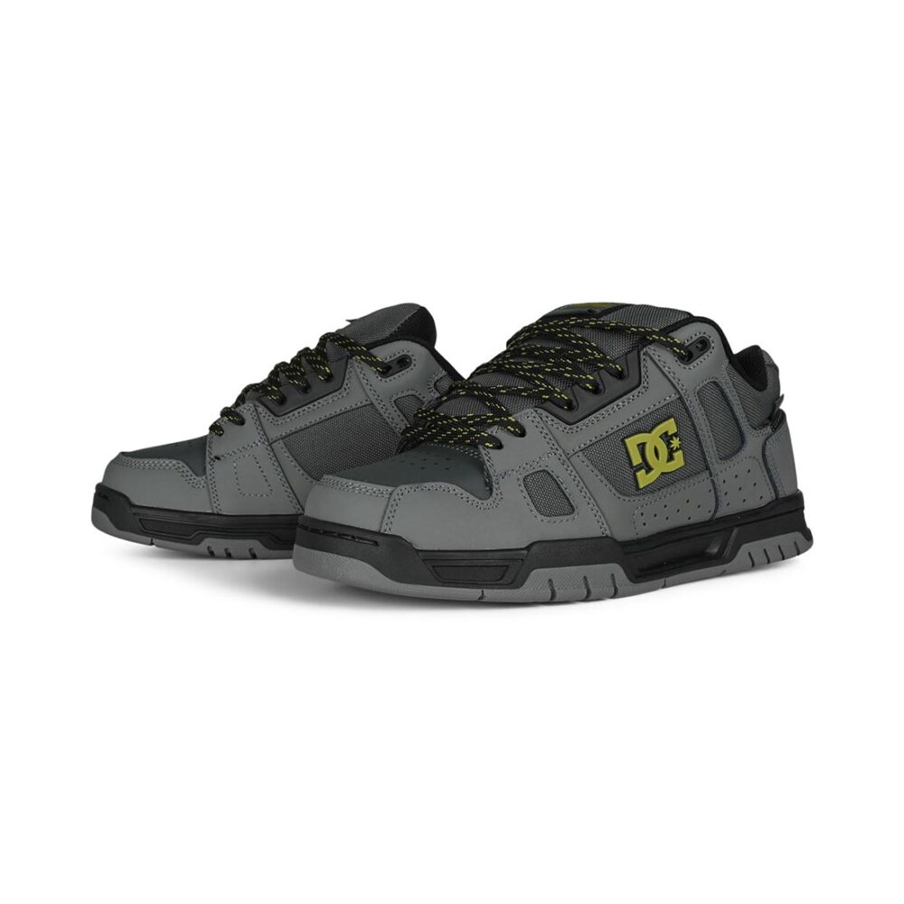 DC Stag WNT Skate Shoes - Grey/Black