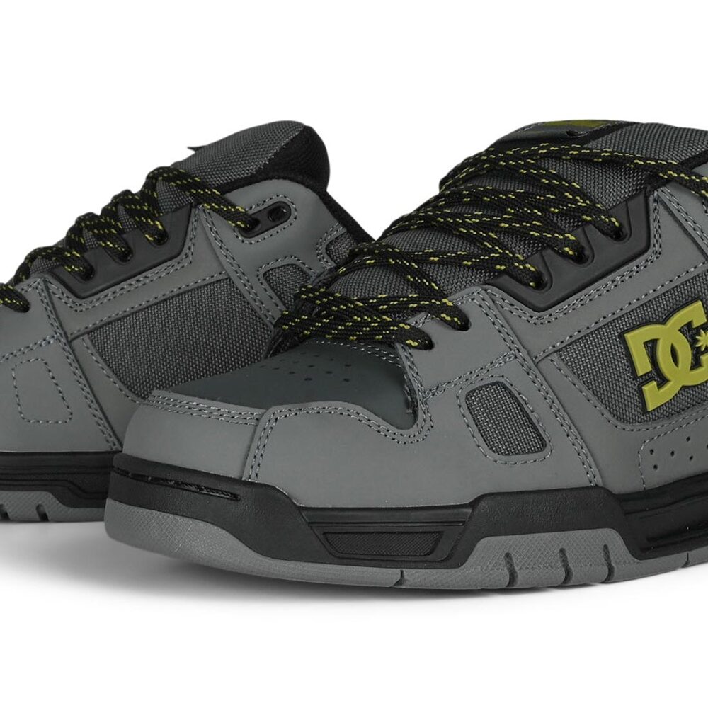 DC Stag WNT Skate Shoes - Grey/Black