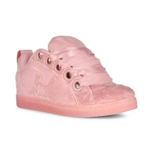 DC Women's Court Graffik Puff Skate Shoes - Pink/Pink