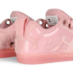 DC Women's Court Graffik Puff Skate Shoes - Pink/Pink