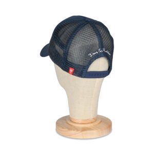 Deus Ex Machina Baylands Mesh Back Trucker Cap - Mechanic Blue