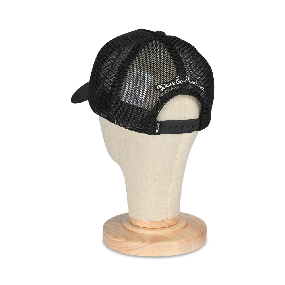Deus Ex Machina Harajuku Address Trucker Cap - Black